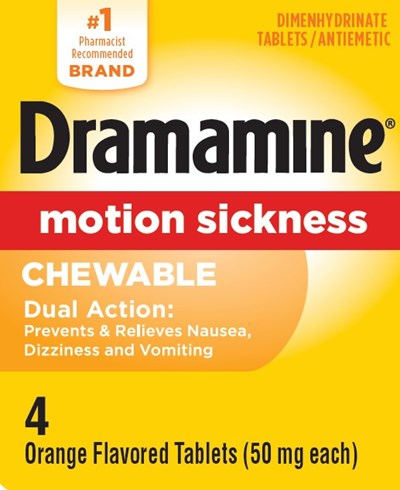 Product Images Dramamine Photos - Packaging, Labels &amp; Appearance